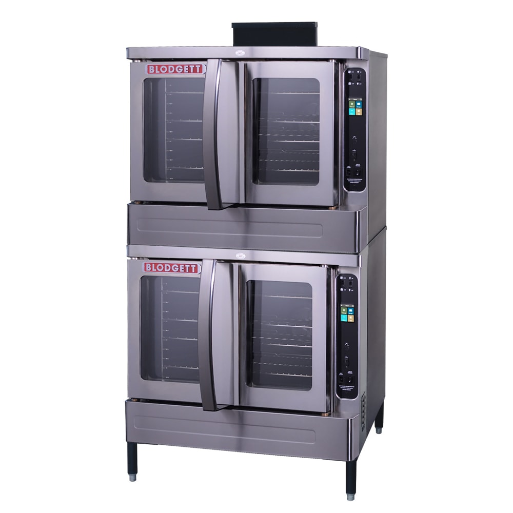 Blodgett DFG-100-ES DBL Double Full Size Liquid Propane Gas Convection Oven - 90,000 BTU