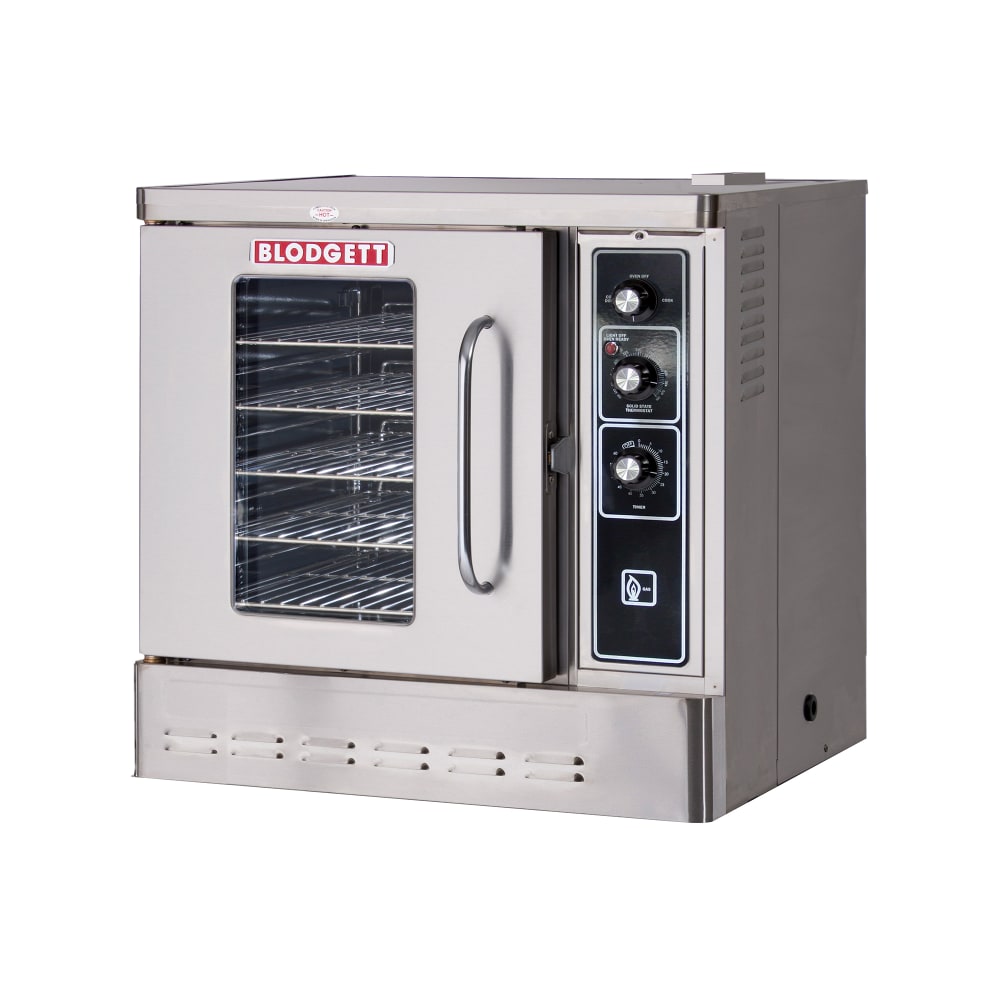 Blodgett DFG-50 ADDL Single Half Size Natural Gas Convection Oven - 27,500 BTU