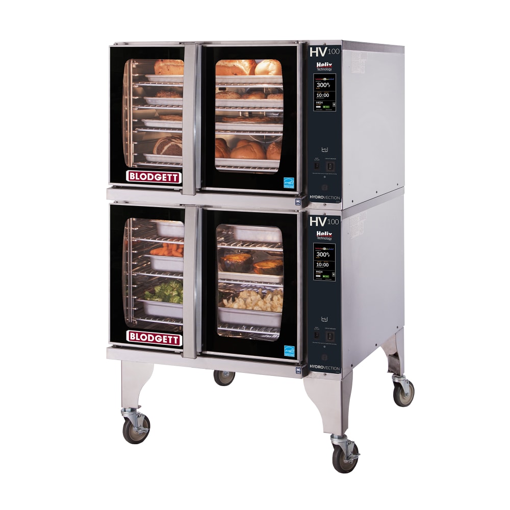 Blodgett HVH-100E DBL HydroVection™ Double Full Size Electric Convection Oven - 30kW, 208v/3ph