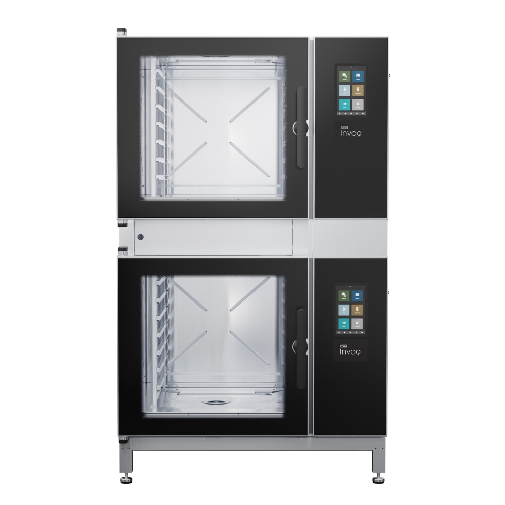 Blodgett INVOQ 62BE/62BE INVOQ Double Full Size Combi Oven - Boiler & Injection, 208v/3ph