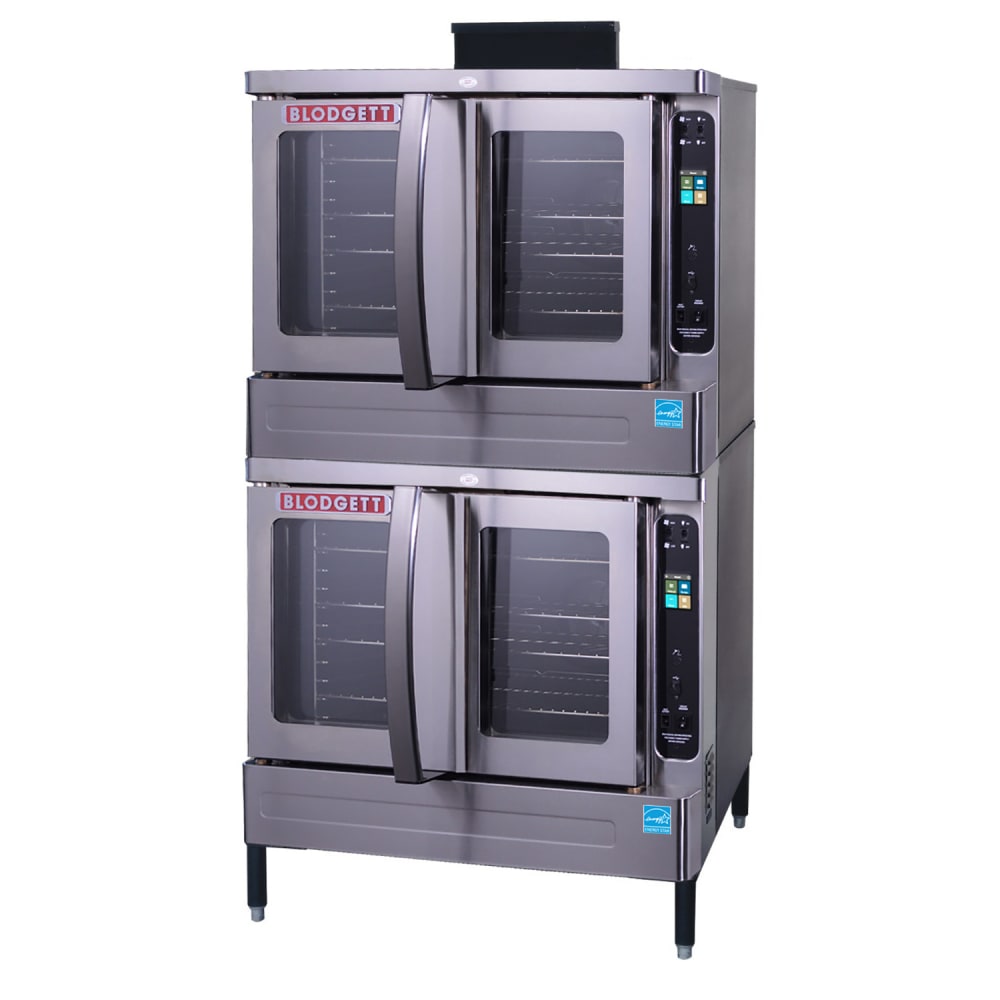 Blodgett MARK V-100 DBL Double Full Size Electric Convection Oven - 11kW, 208v/1ph