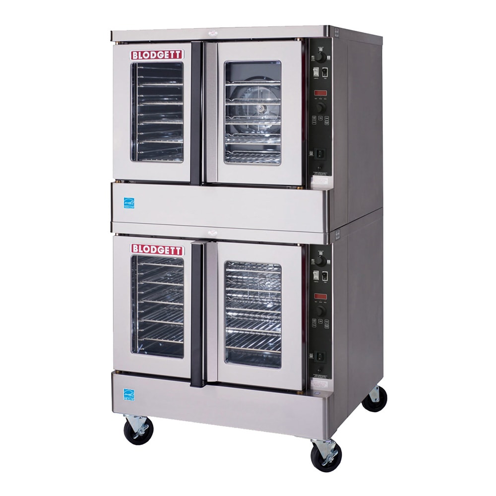 Blodgett MARK V-200 DBL Bakery Depth Double Full Size Electric Convection Oven - 22kW, 220-240v/3ph