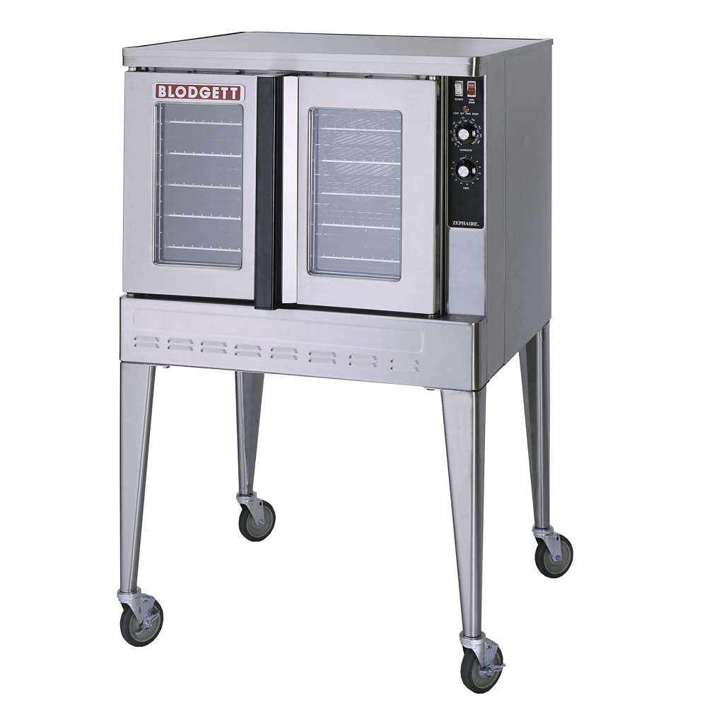 Blodgett ZEPH-200-G SGL Zephaire Bakery Depth Single Full Size Natural Gas Convection Oven - 60,000 BTU