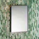 Bobrick 165FX 2436 Channel-Frame Mirror, 24" X 36", 430 Stainless thumbnail 2