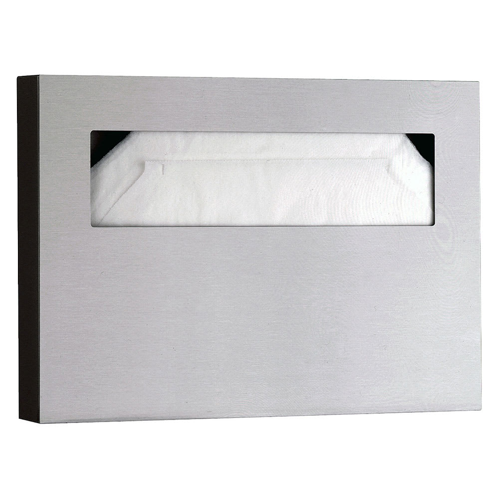 Bobrick B-221 Surface Mounted Seat Cover Dispenser w/ 250 Sheet Capacity
