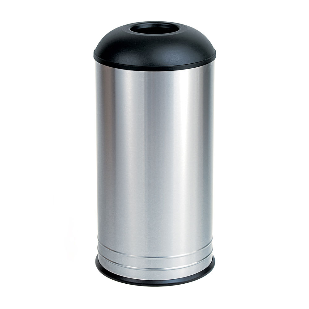 Bobrick B-2300 18 Gallon Standing Bathroom Trash Can w/ Dome Top