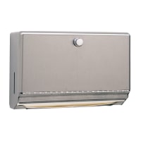 Bobrick B26212 Surface Mount Paper Towel Dispenser w/ 200 C Fold Capacity, Stainless thumbnail 2