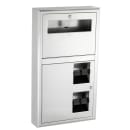 Bobrick B-3479 Classic Series Surface Mounted Seat Cover & Toilet Tissue Dispenser thumbnail 2