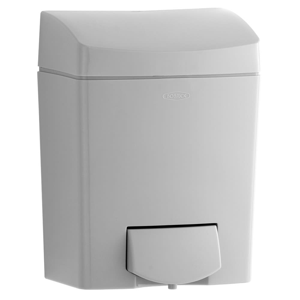 Bobrick B5050 Matrix Series Surface Mounted Soap Dispenser, Grey Polymer