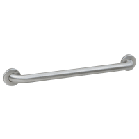 Bobrick B-5806X30 B-5806 Series Grab Bar, 1 1/4 in Diameter Satin Finish Stainless Steel, 30 in L thumbnail 2