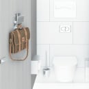 Bobrick B-635 Wall Mounted Mobile Device Holder w/ Front Hook, Stainless Steel thumbnail 3