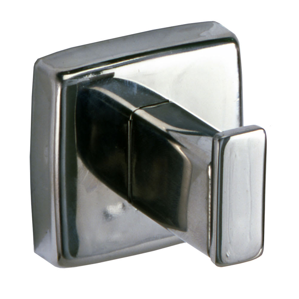 Bobrick B-670 Surface Mounted Utility Hook, Polished Stainless