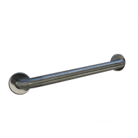 Bobrick B6806.99X18 B-6806.99 Series Grab Bar, Peened Gripping Surface, 1 1/2" Diameter, 18"L thumbnail 2