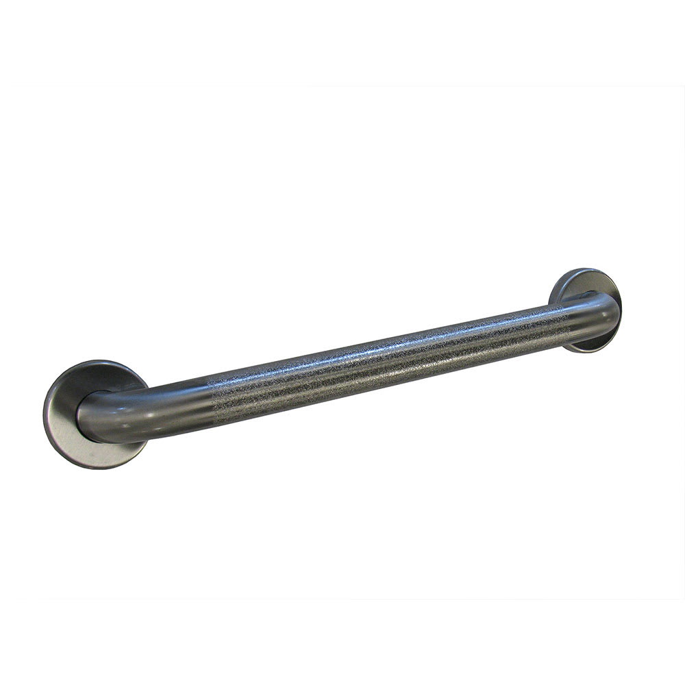 Bobrick B680699X36 B-6806.99 Series Grab Bar, Peened Gripping Surface, 1 1/2" Diameter, 36"L