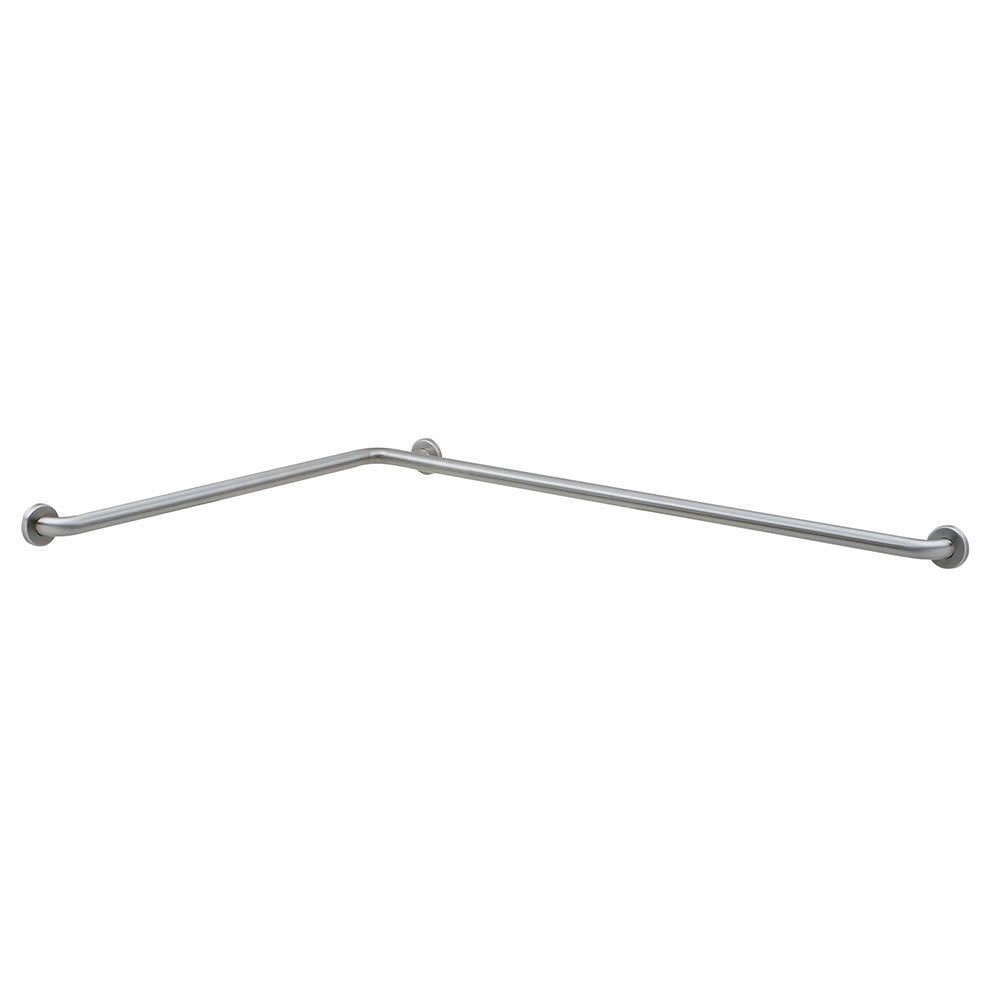 Bobrick B-68137 Two Wall Grab Bar, 1 1/2"Diameter, 36"W, 54"D