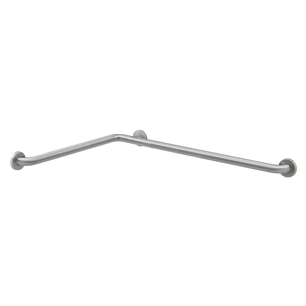 Bobrick B-68616 Two Wall Grab Bar, 1 1/2"Diameter, 24"W, 36"D