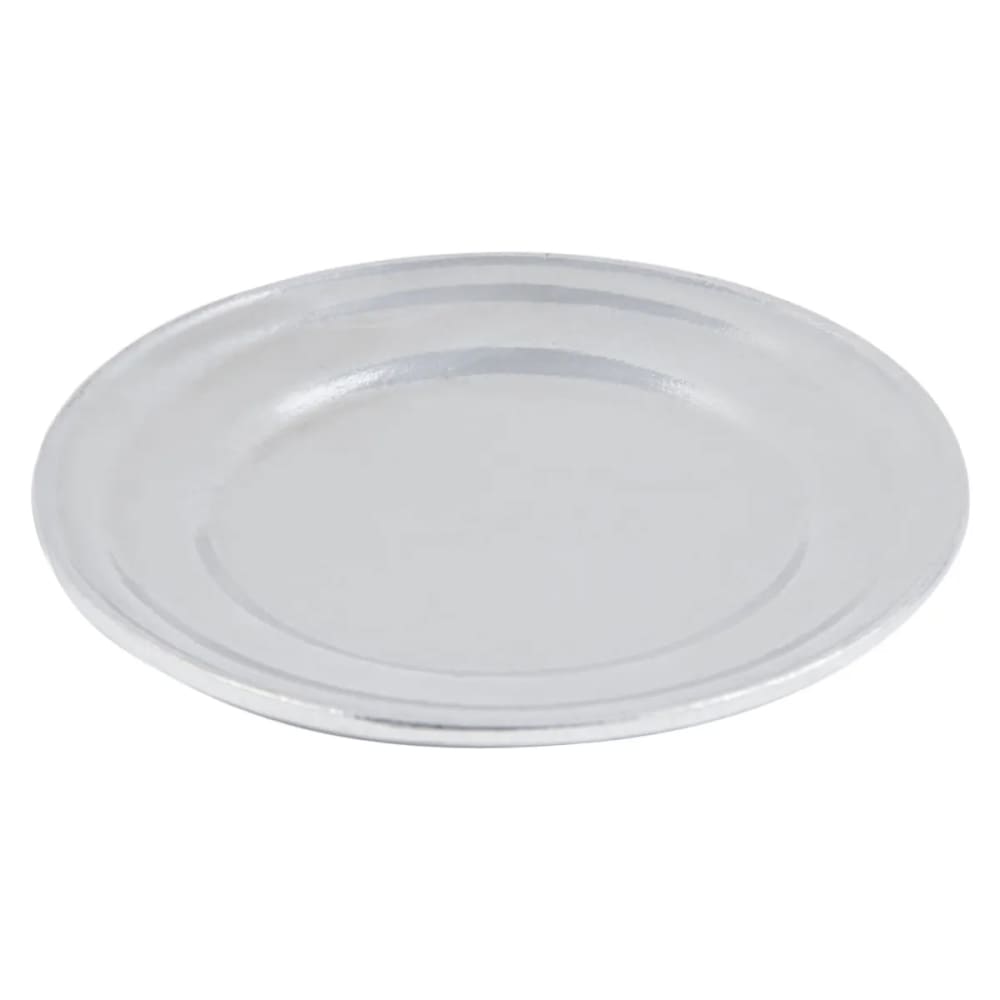 Bon Chef 1001 6" Traditional Bread & Butter Plate, Aluminum/Pewter-Glo
