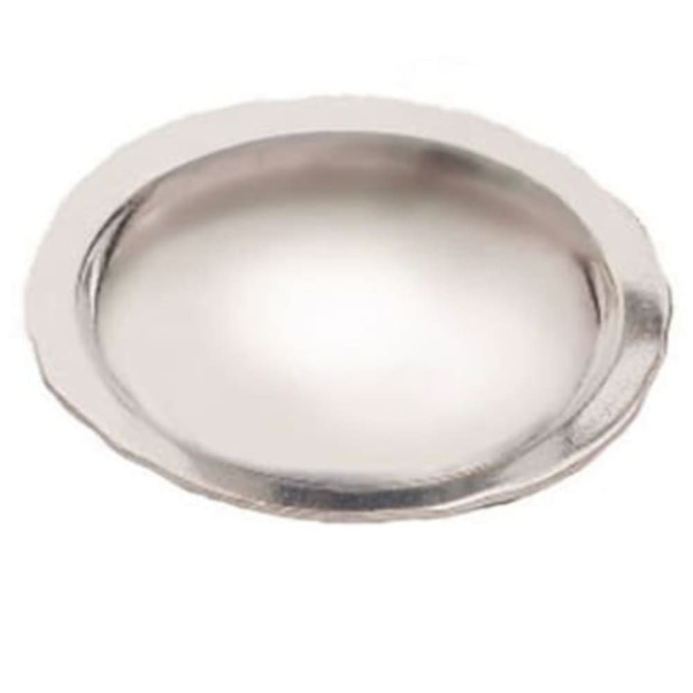 Bon Chef 1027S WH 6 5/8" Underliner Plate, Aluminum/White