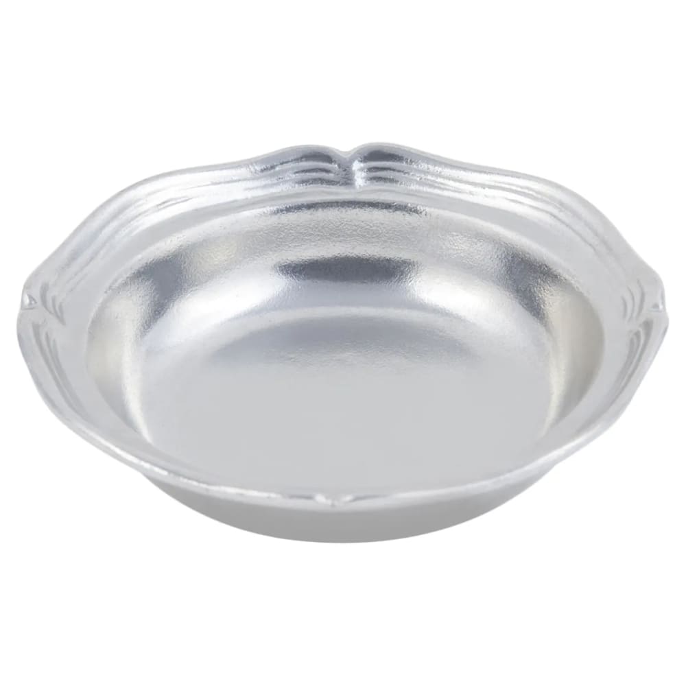 Bon Chef 1038 7" Round Salad/Soup Bowl w/ 11 oz Capacity, Aluminum/Pewter