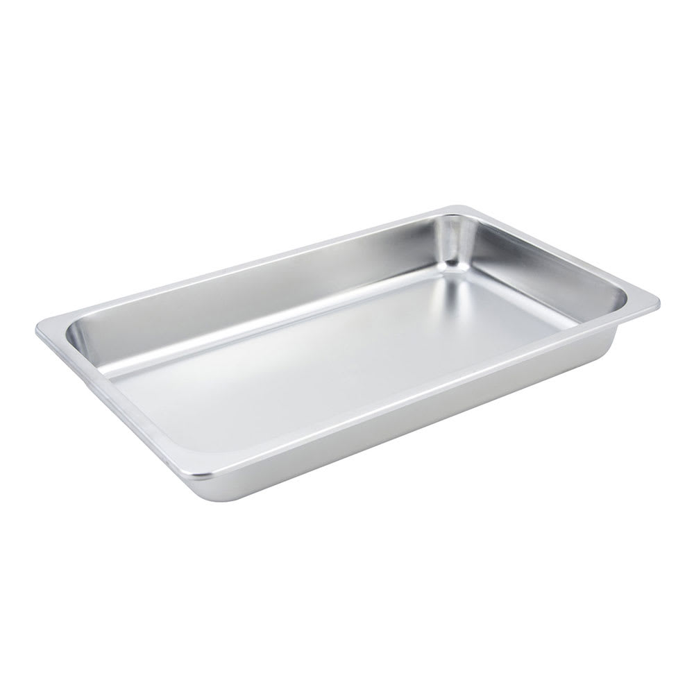 Bon Chef 12005 21" Rectangular Chafer Food Pan for 20312 w/ 2 gal Capacity, Stainless