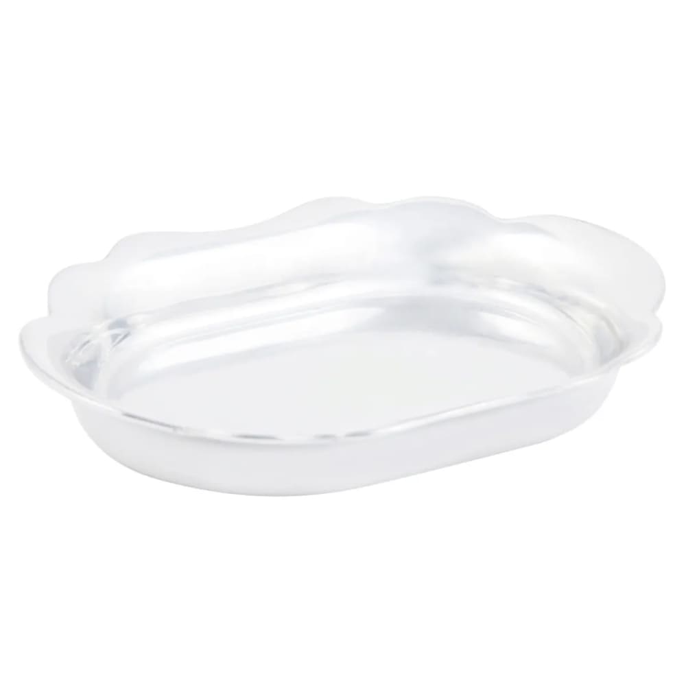 Bon Chef 4028S Wine Cooler Drip Tray - 5 7/8" x 8", Aluminum, White