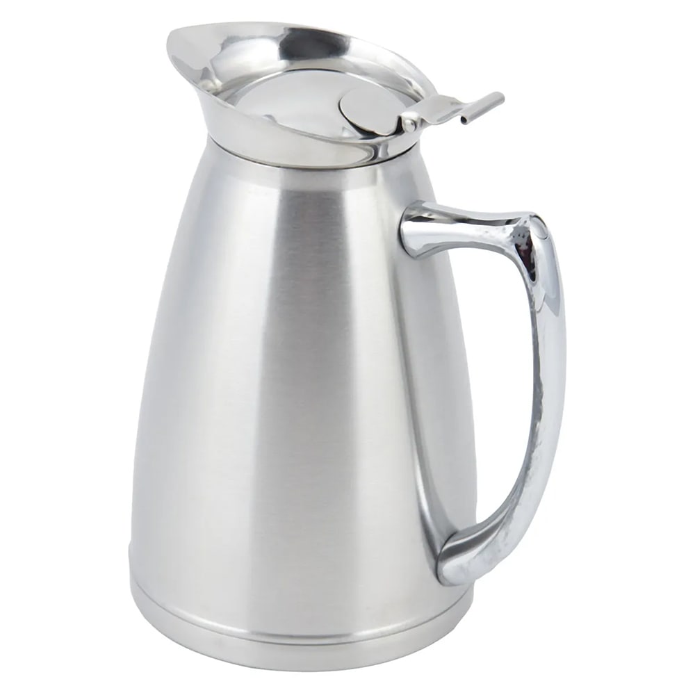 Bon Chef 4050S 10 oz Insulated Pitcher Server Without Crest, Stainless