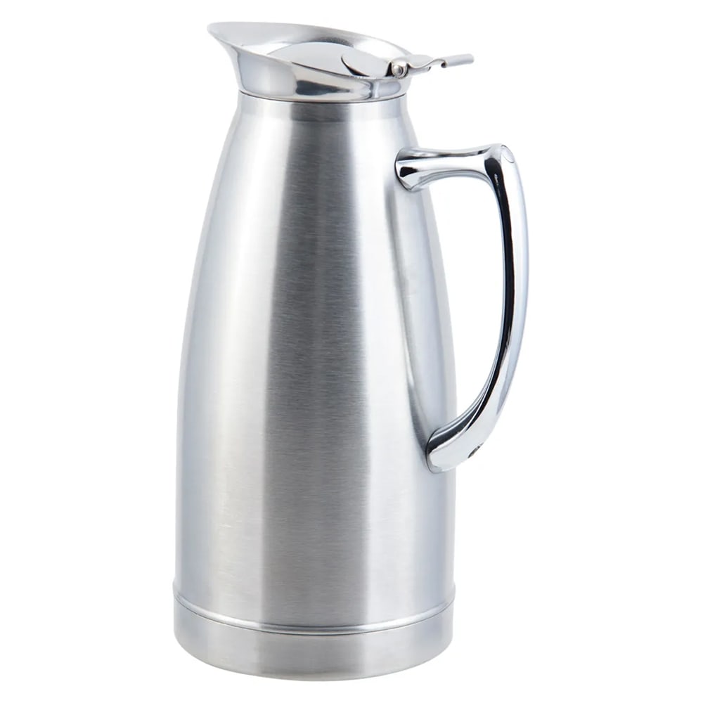Bon Chef 4053S 64 oz Insulated Pitcher Server, Stainless Steel w/ Satin Finish