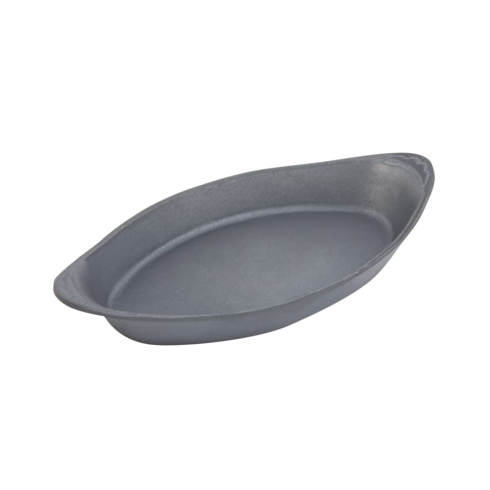 Bon Chef 5001T 12 oz. Oval, Tempo Au Gratin Dish, Aluminum