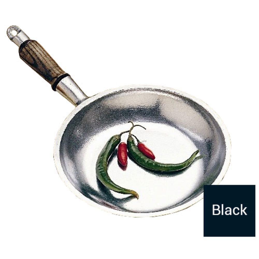 Bon Chef 5003BLK 8" Aluminum Crepe Pan w/ Short Handle