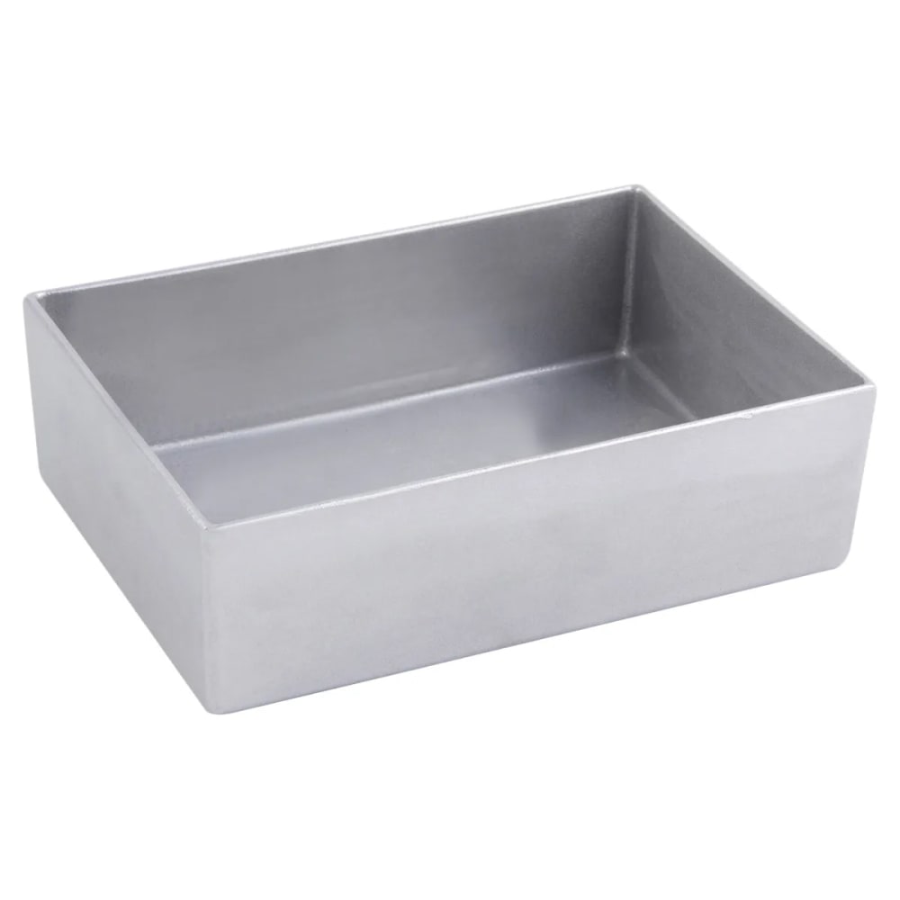 Bon Chef 5108 84 oz Straight Bowl, 10" x 7" x 3", Aluminum/Pewter-Glo