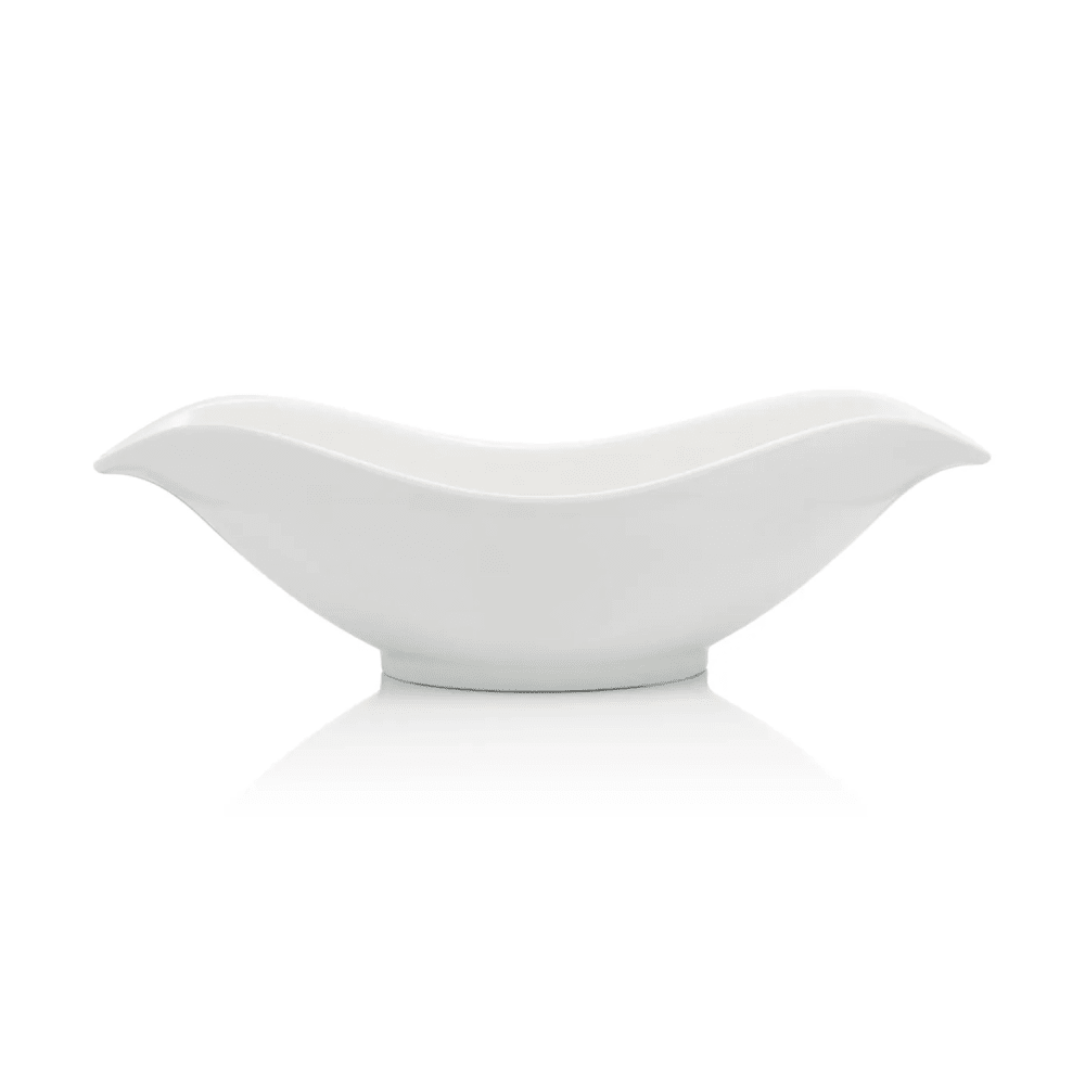 Bon Chef 53600 4 oz Oval Melamine  Bowl, White