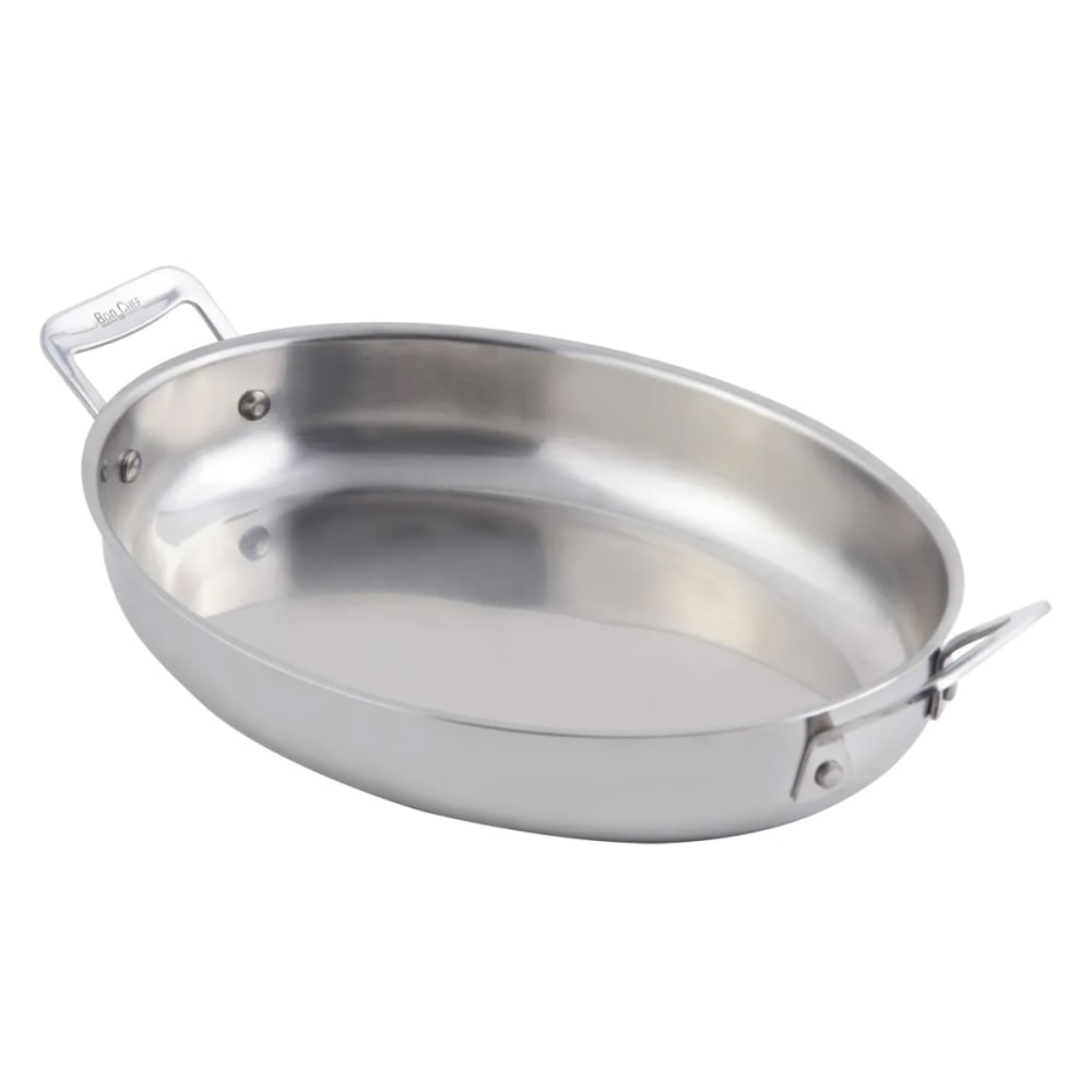 Bon Chef 60002 2-1/2 qt. Oval, Stainless Rarebit