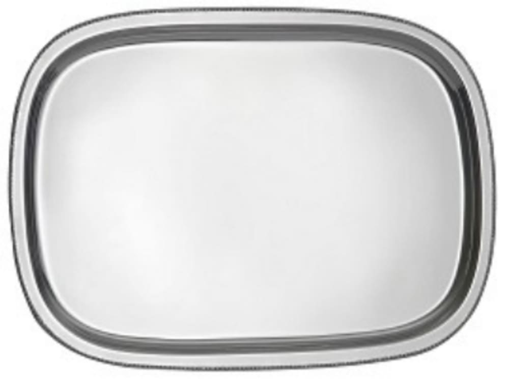 Bon Chef 61350 15 3/4" Bar Tray w/ Bead Rim, Stainless