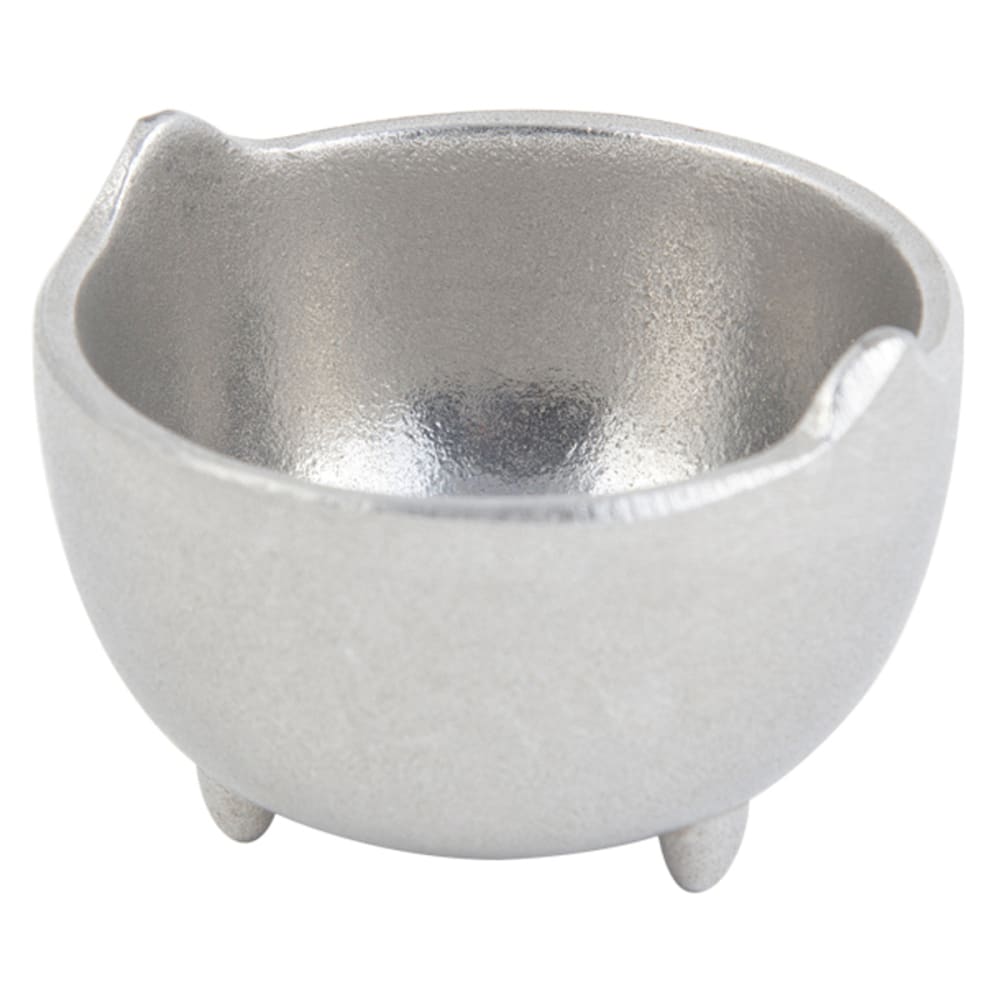 Bon Chef 9003 2 3/4" Butter Ramekin, Aluminum/Pewter Glo