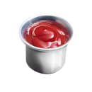 Bon Chef 9018 2 oz Cocktail Sauce Cup, Aluminum/Pewter-Glo thumbnail 2