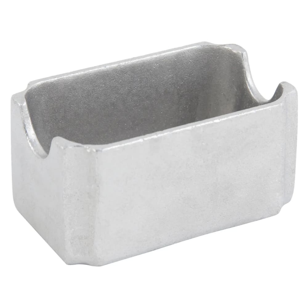 Bon Chef 9034 Rectangular Sugar Caddy - Aluminum, Silver