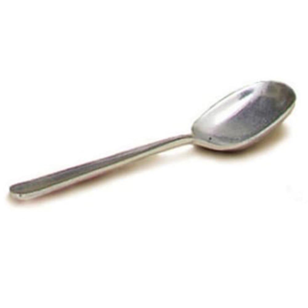 Bon Chef 9061 9 1/2" Serving Spoon, Aluminum/Pewter Glo