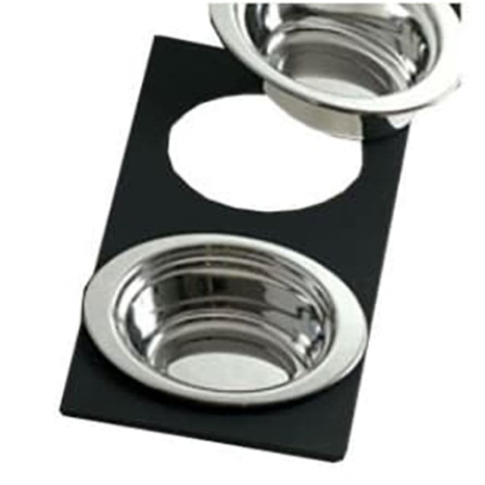 Bon Chef 961025 Single Size Tile Tray for (2) 5203, Black