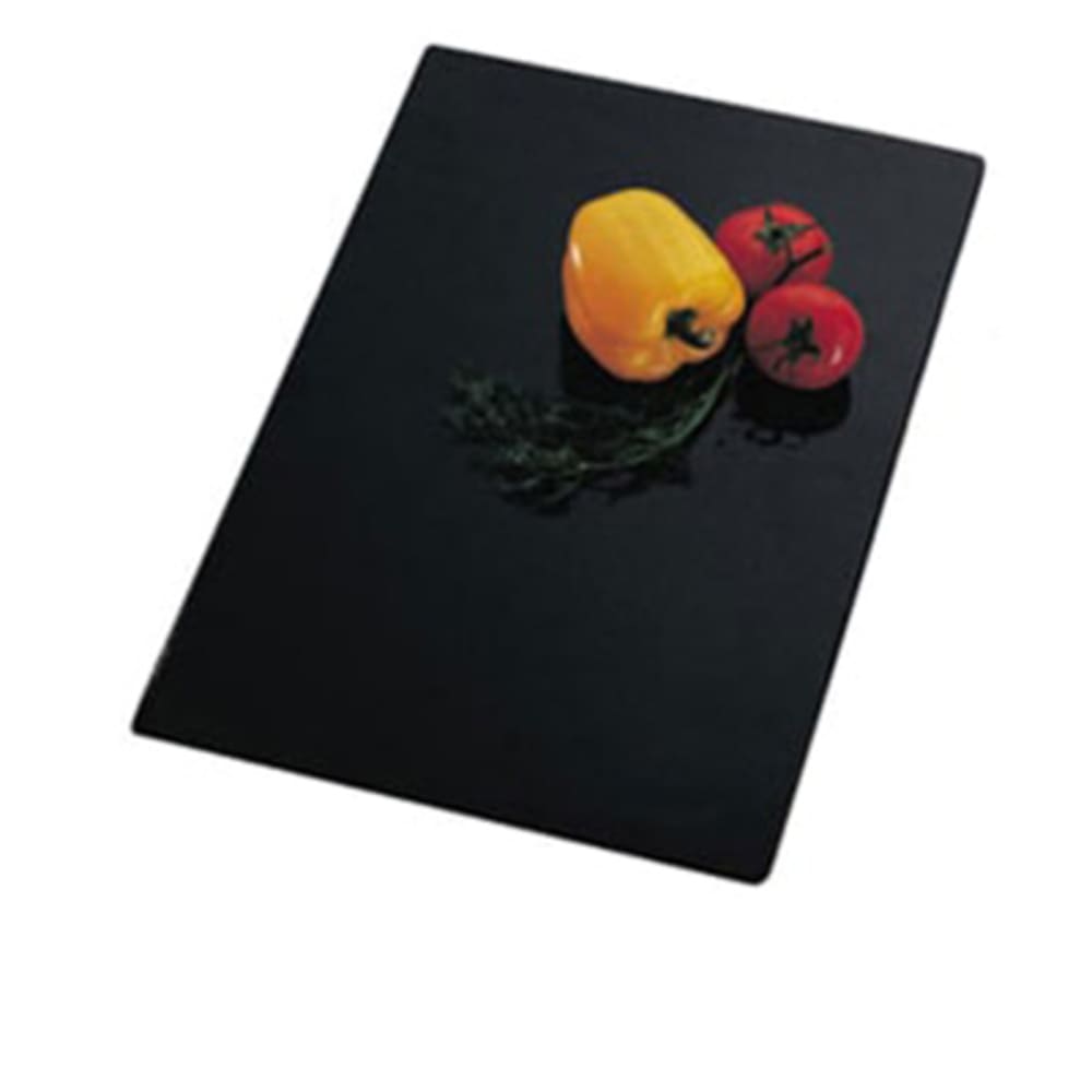 Bon Chef 9640S Full Size Tile Tray, 13 1/8" x 21 1/2", Plain, Aluminum/Black