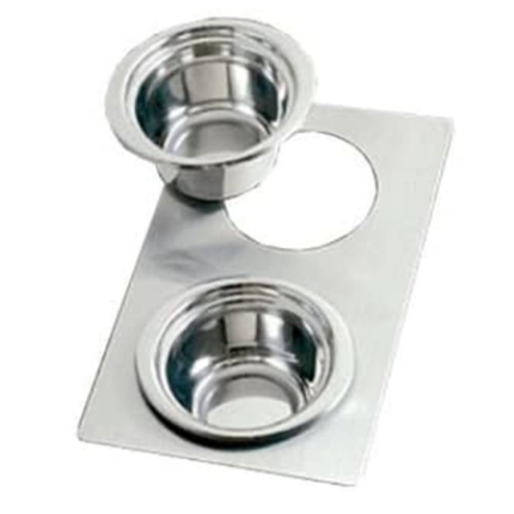 Bon Chef 966035 Full Size Tile Tray for (2) 5250, Stainless Steel