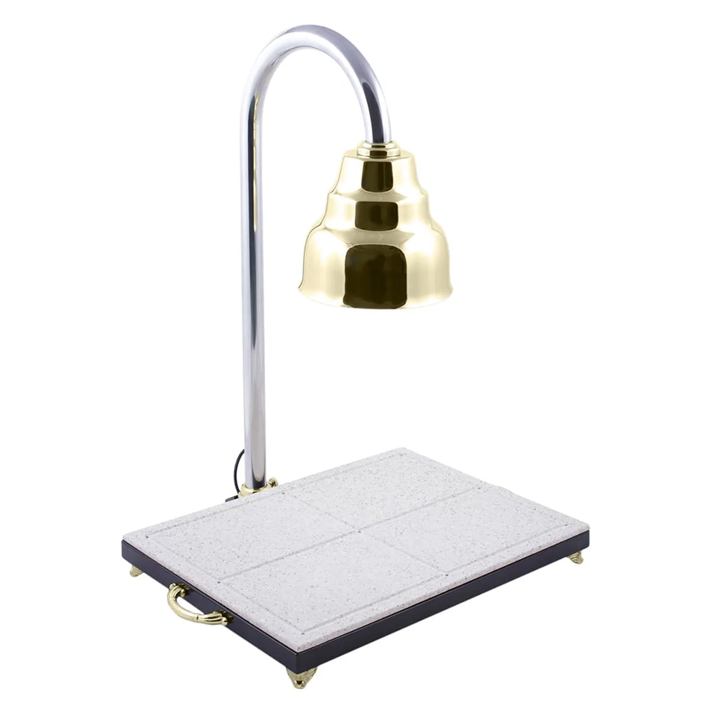 Bon Chef 9694 Carving Station w/  Heat Lamp, Brass Shade, 24" x 18" x 30 1/2"