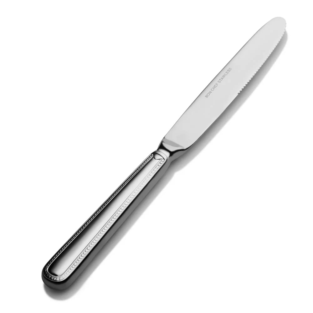 Bon Chef S1009 9 11/50" Dinner Knife with 13/0 Stainless Grade, Sombrero Pattern
