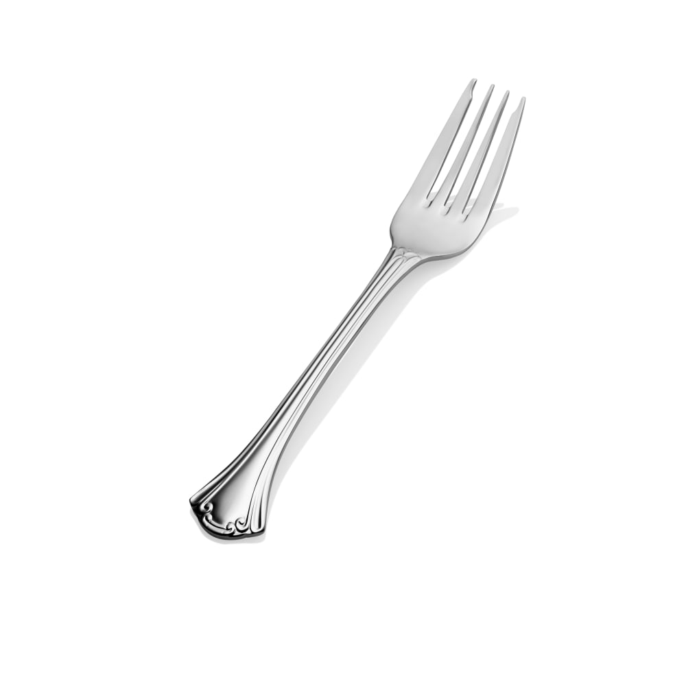 Bon Chef S2107 7 3/10" Salad Fork with 18/10 Stainless Grade, Breeze Pattern