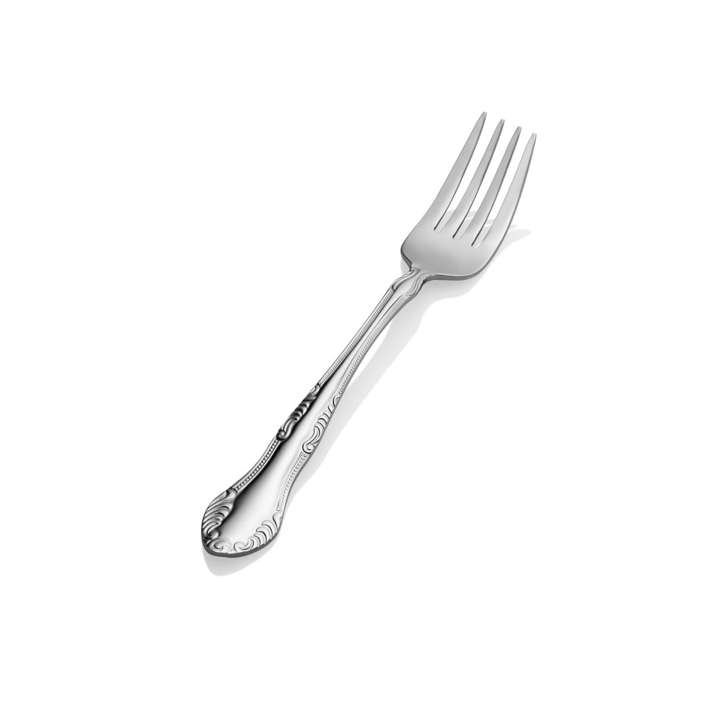 Bon Chef S2507 7 1/5" Salad Fork with 18/10 Stainless Grade, Elegant Pattern