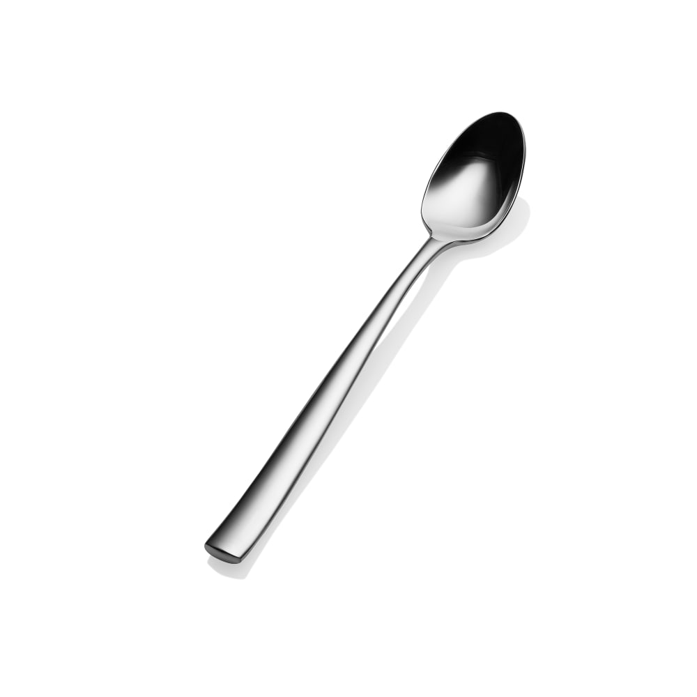 Bon Chef S3002 8" Iced Tea Spoon with 18/10 Stainless Grade, Manhattan Pattern
