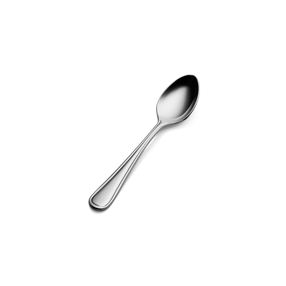 Bon Chef S316 4.69" Demitasse Spoon with 18/8 Stainless Grade, Tuscany Pattern