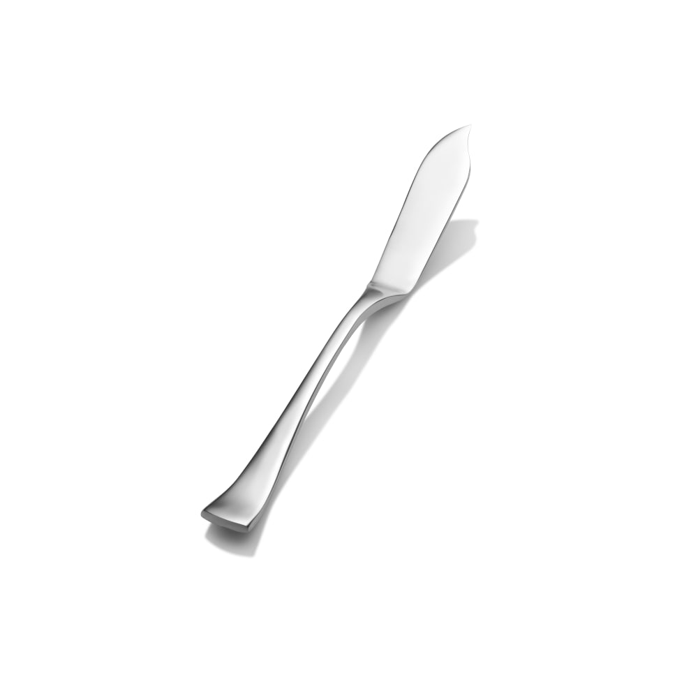 Bon Chef S3210 7 1/8" Butter Knife with 13/0 Stainless Grade, Aspen Pattern
