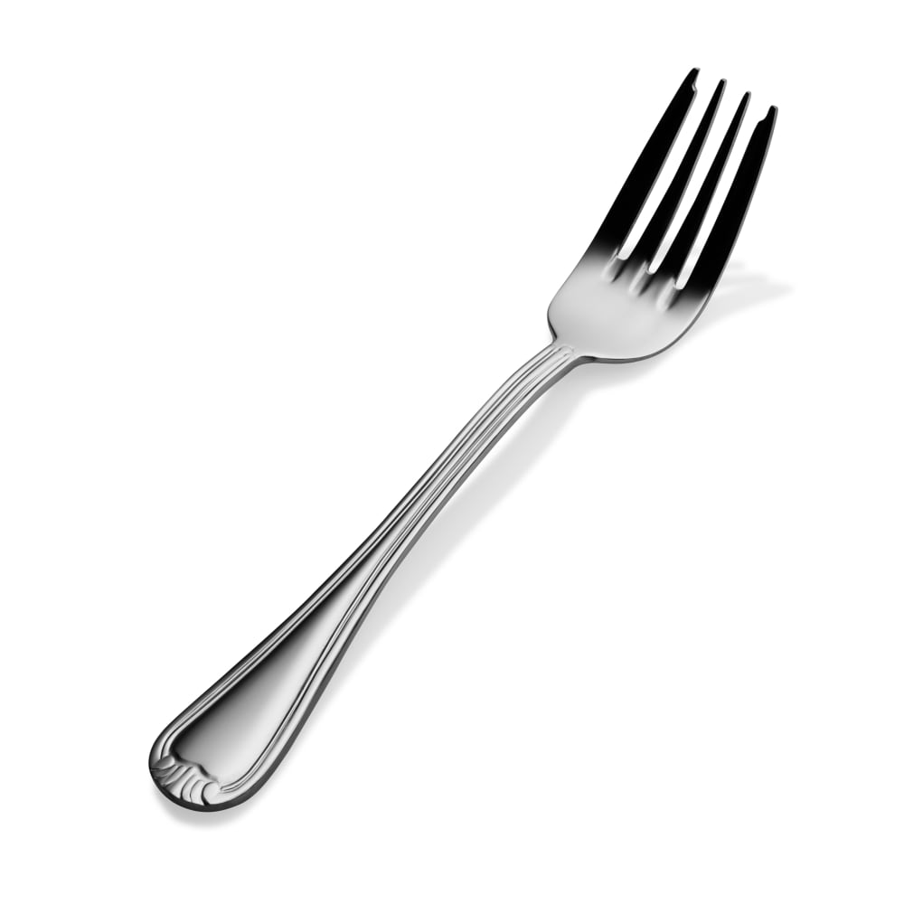 Bon Chef S907 7 1/5" Salad Fork with 18/10 Stainless Grade, Renoir Pattern