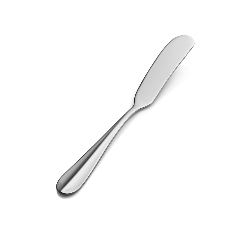Bon Chef SBS113 6 3/5" Butter Knife with 18/0 Stainless Grade, Monroe Pattern