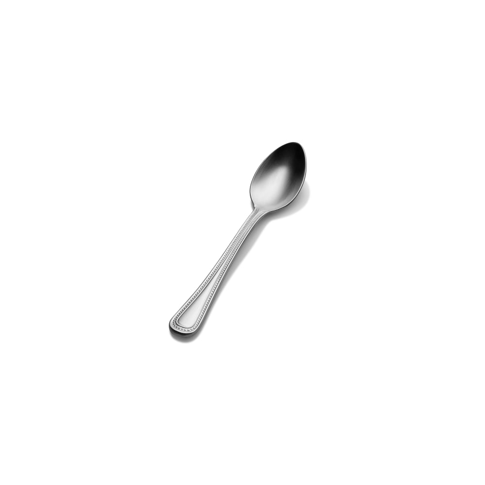 Bon Chef SBS3316 9" Demitasse Spoon with 18/0 Stainless Grade, Sombrero Pattern